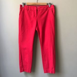 Express Columnist Ankle Pants Size 6 Red Work Pant